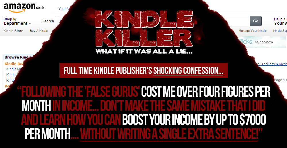 Kindle Killer Stevie Drive